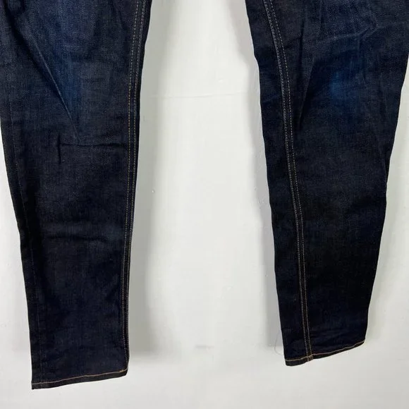 Rag & Bone Cate Mid-Rise Skinny Jeans Dark Rinse Size 28 GUC - Picture 4 of 16